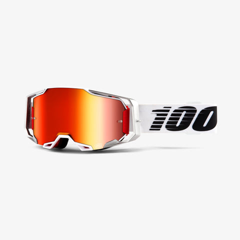 100% Armega Goggles Lightsaber, Red Mirror Lens