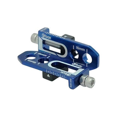 Single Speed Chain Tensioners - Aluminum Adjusters For BMX Bikes With 3/8" (10mm) Axles