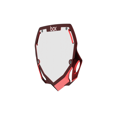 Box Two Chrome Number Plate