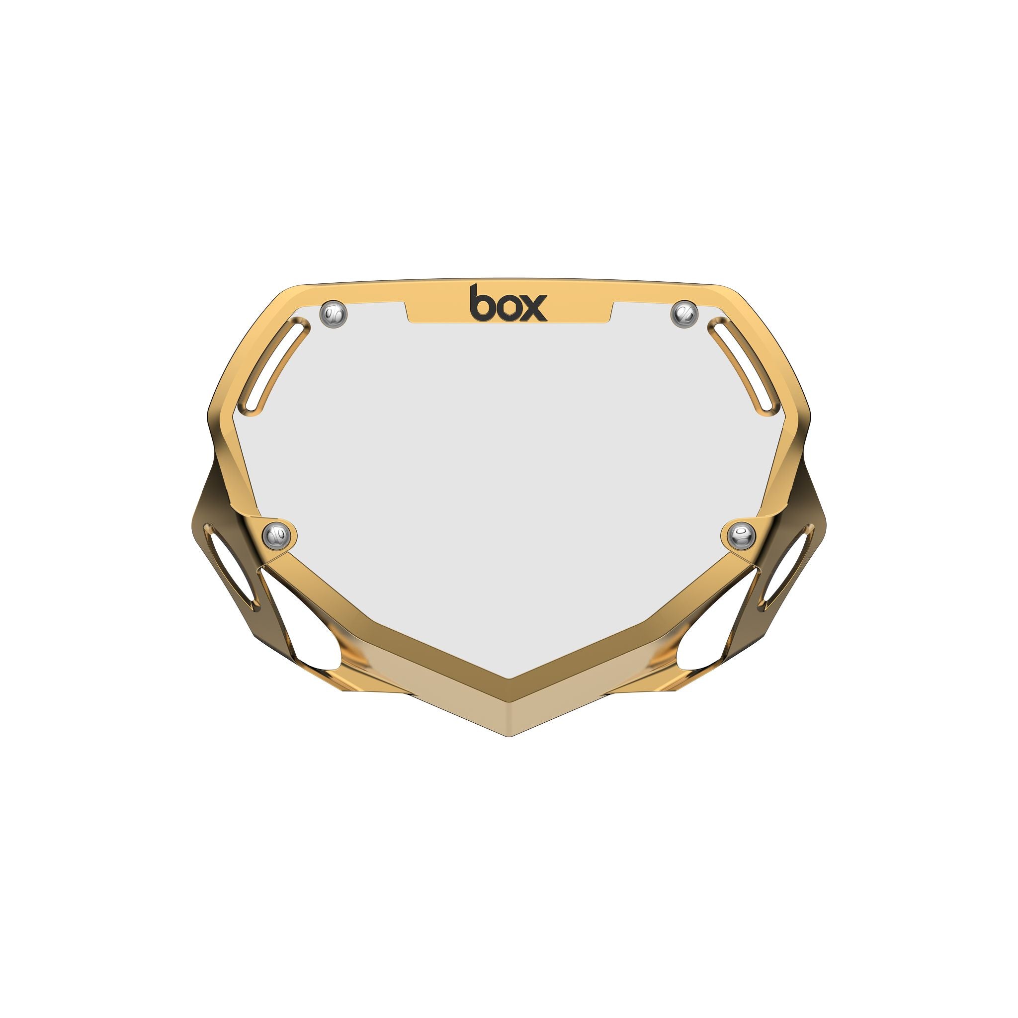 Box Two Chrome Number Plate - Box®