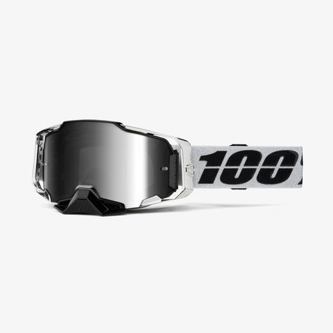 100% Armega Goggles Atac, Silver Mirror Lens