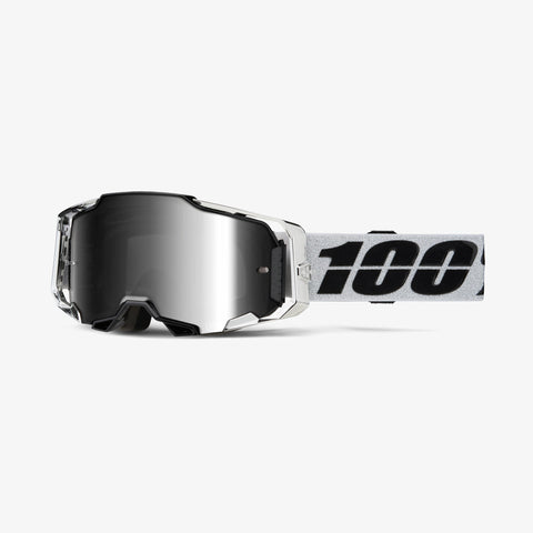 100% Armega Goggles Atac, Silver Mirror Lens