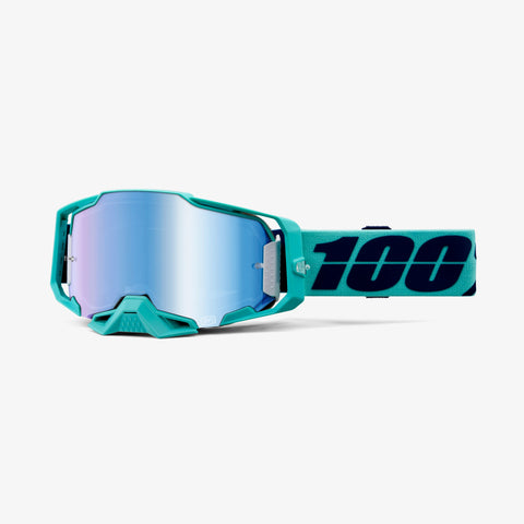 100% Armega Goggles Esterel, Blue Mirror Lens