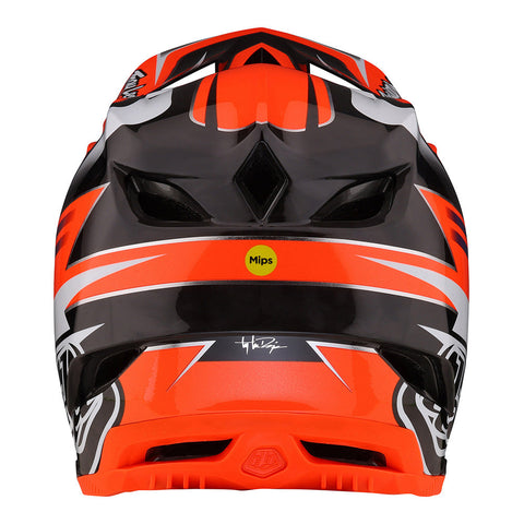 D4 Carbon Helmet W/MIPS Saber Red
