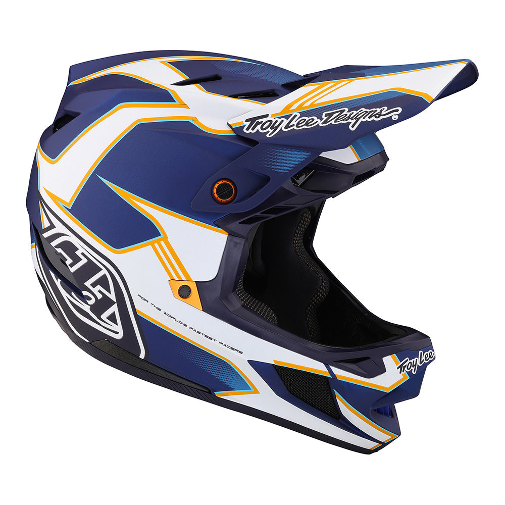 D4 Composite Helmet W/MIPS Matrix Blue