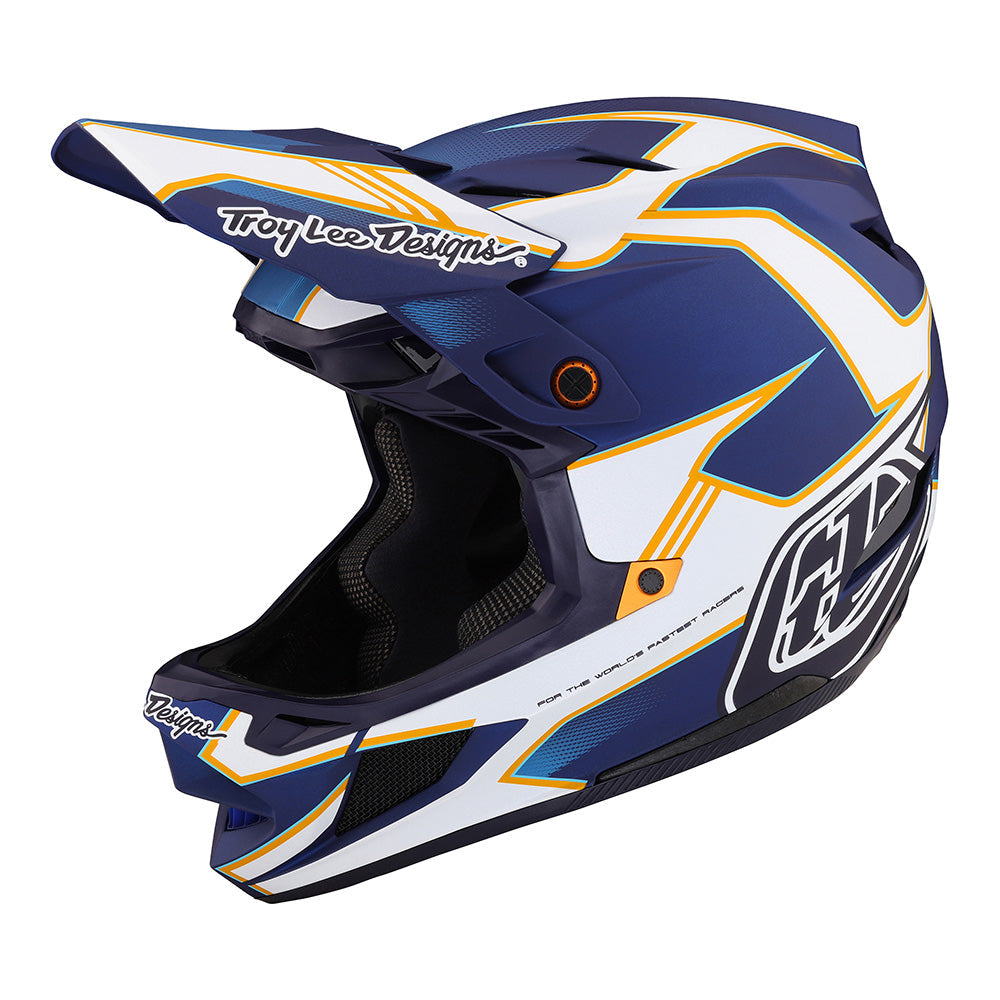 D4 Composite Helmet W/MIPS Matrix Blue