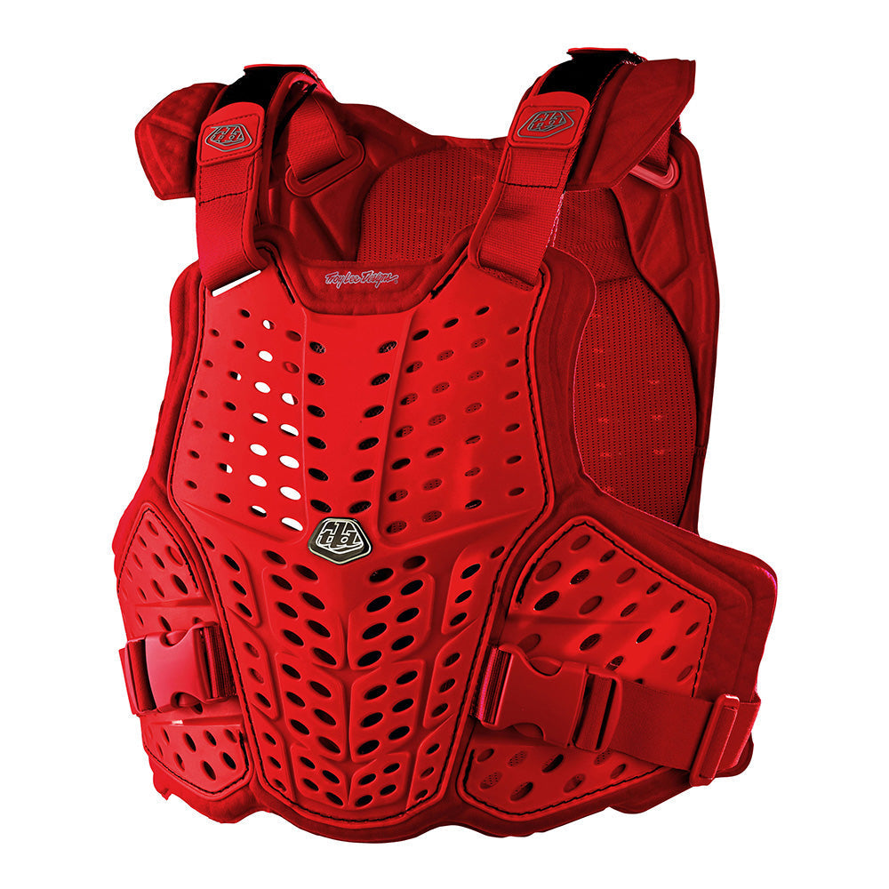 Rockfight CE Flex Chest Protector Solid Red
