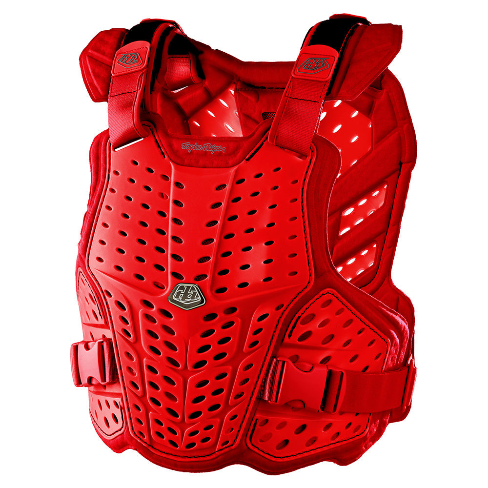 Youth Rockfight Chest Protector Solid Red