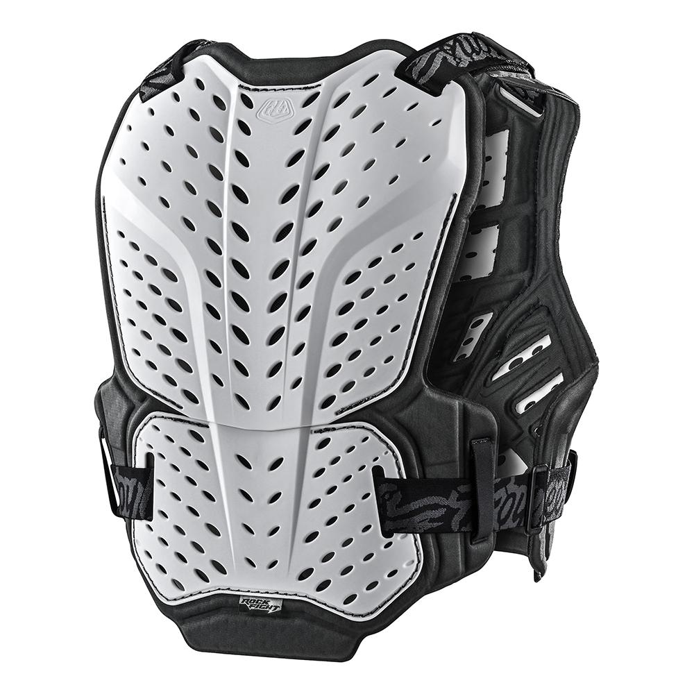 Youth Rockfight Chest Protector Solid White